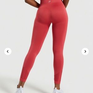 gymshark seamless red